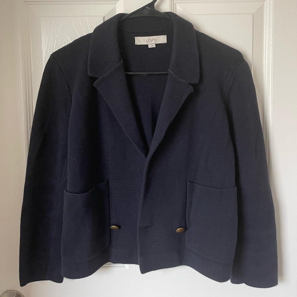 Ann Taylor Loft Knit Blazer